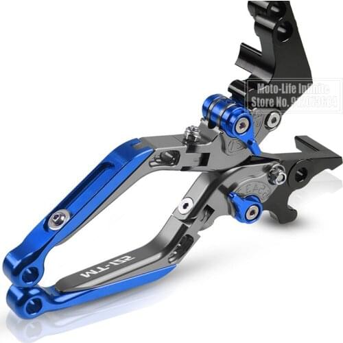 Motorcycle Accessories Folding Extendable Adjustable Brakes Clutch Levers For YAMAHA 2015-2018 CNC MT-125 MT125 MT 125 MT-125
