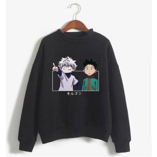Hunter X Hunter Killua and Gon Printed Men/women Hoodie Long Sleeve Sweatshirt