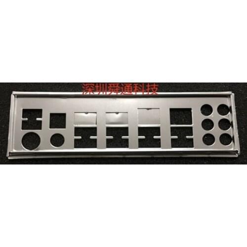 New I/O shield back plate of motherboard for GA-870-UD3P GA-P55A-UD7 just shield backplate Suitable I/O baffle