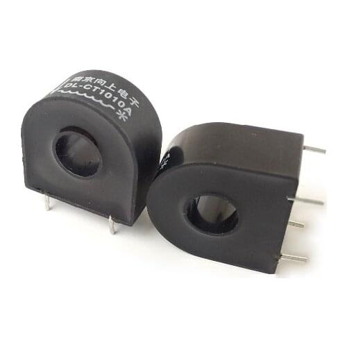 NEW 5PCS DL-CT1010A miniature AC current transformer 10A / 10mA 1000/1 20A / 20mA