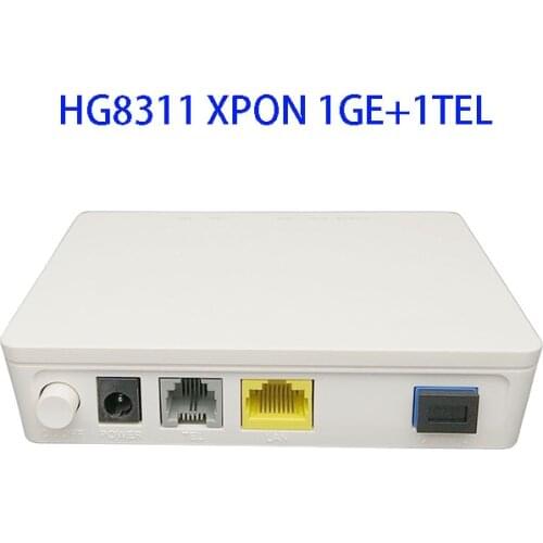 New HW ONT ONU HG8311 1GE+1FE XPON GPON EPON English interface, Customized logo for you. Same asHG8310M