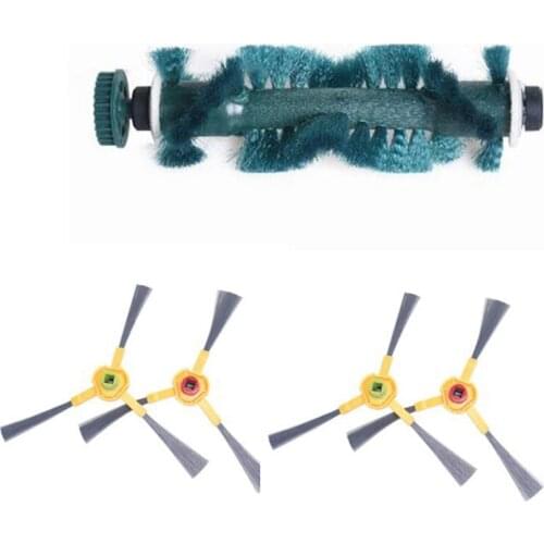 Main Brush & Side Brushes for Ecovacs Deebot 710 720 730 760 D73 D76 D77 Robotic