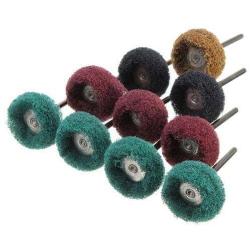 Polishing Wheel 40pcs Buffing Pad Brush Jewelry Metal Micro-Electronic Dremel Accessories for Rotary Tools Nylon Polishing Pads