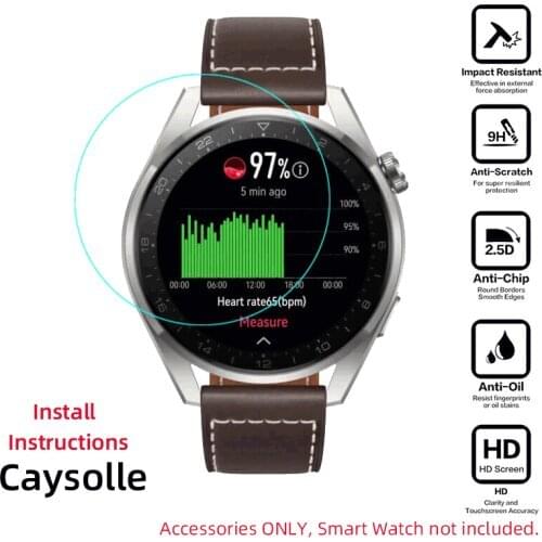 Tempered Glass Clear Protective Film Guard For Huawei Watch 3 Pro 48mm Smartwatch 3pro Display Screen Protector Cover Protection