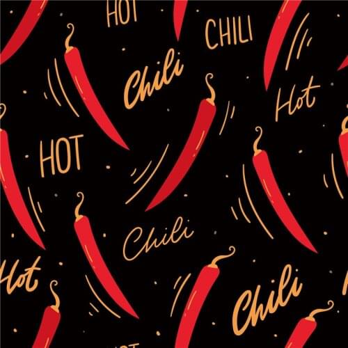 Swimsuit fabric customization chili series stretch digital printing sewing pillowcase handmade materials SS3