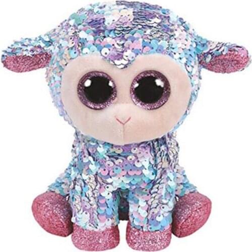 Ty Stuffed & Plush Sequin Tulip The Sheep Toy Doll