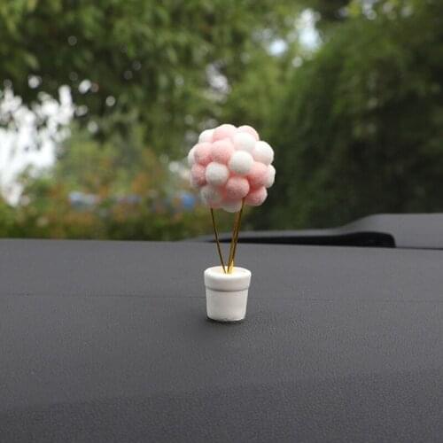 Car Decoration Balloon Ornaments Dashboard Toys Windowsill Desk Office Interior Supplies Girls WomenBirthday Gift