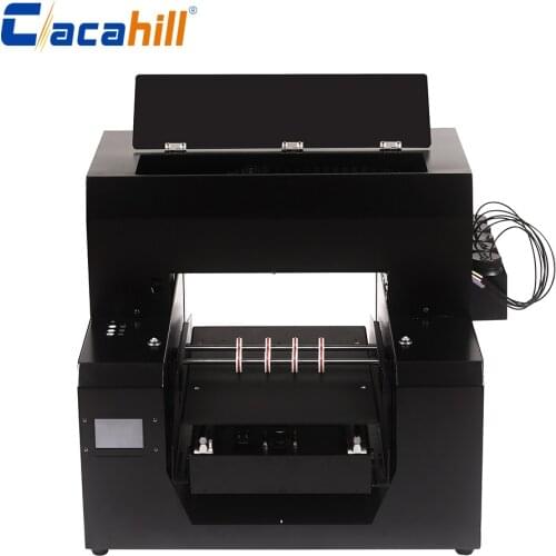 Vacuum cup printer fully automatic A3 UV inkjet high-definition color for wood metal/glass printing with roller