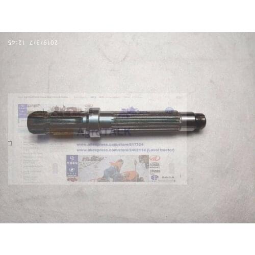 PTO shaft (6 splines, total length 258mm please check the lenght of the shaft) for Yituo YTO SG254 tractor, part number