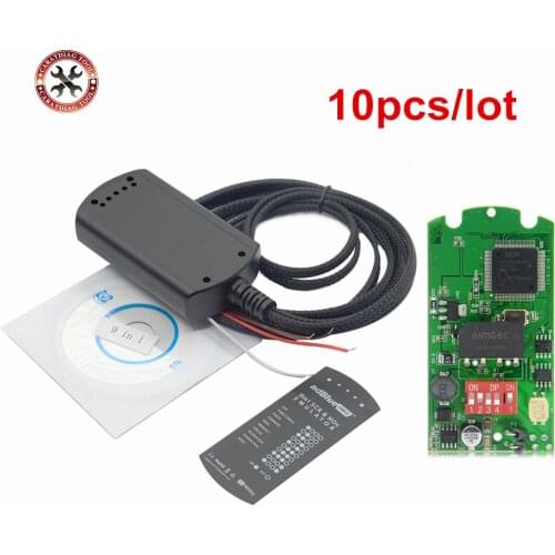 10pcs/lot Adblue 8in1 update to Adblue 9 in 1 Universal NOT NEED ANY SOFTWARE 9in1 AdBlue Emulator Box for multi-brands trucks