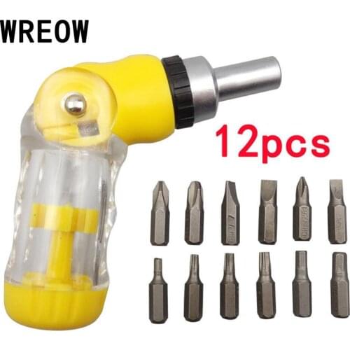 12in1 Multi-Tool Screw Driver Multifunction Precision Foldable Electron Torx Screwdriver Set Kit for Car Auto Parts Woodworking