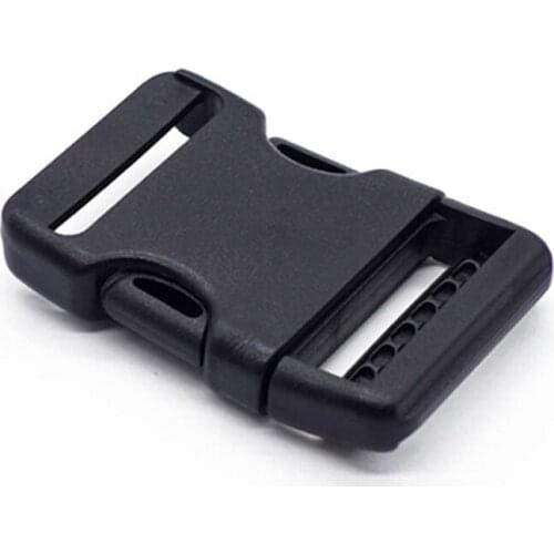 5pcs 2-5cm Plastic Backpack Strap Buckle Quick Side Release Buckle Bag Luggage Outdoor Backpack Strap Belt Webbing Lether Craft