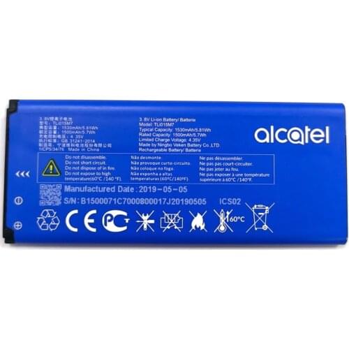New High Quality TLi015M1 1500mAh battery For Alcatel PIXI 4 4034A 4034D 4034F 4034X phone