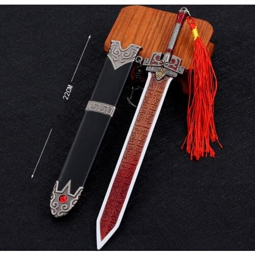 Animation Game Surrounding Wu Geng Ji Zi Yu Zhu Tianjian Model With Sheath Craft Decoration Gift Collection