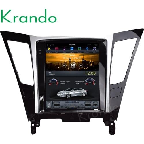 Krando Android 9.0 10.4" Car stereo with screen for Hyundai Sonata 8 2011-2014 autoradio android 1 din car dvd player