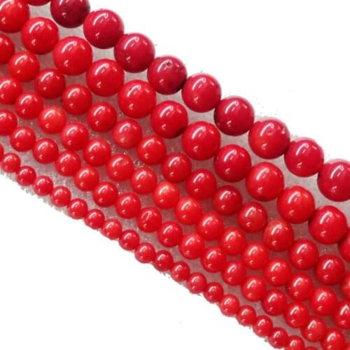 Natural Sea Bamboo Material Coral Beads 2-12mm Coral Beads for Jewelry Making DIY Necklace Bracelet Earrings Jewelry Accessories