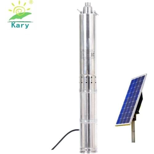 Kary 30m lift 48V 60V dc impellers pumps, 10T/H flow rate centrifugal pump solar battery powered irrigation water pumps