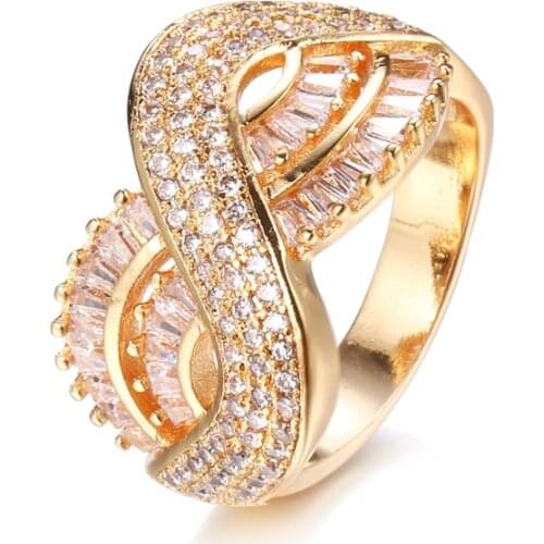 Bettyue Strange Geometry With Cubic Zircon Attractive Mask Shape Cool Ring For Female Brilliant Decoration In Fashion Party