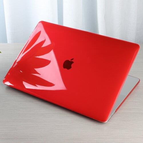 New Crystal laptop Hard Case Shell Cover For Apple Macbook Air Pro Retina Touch Bar& ID 11.6 12 13 13.3 15 15.4 16" inchs A2141