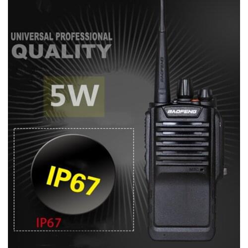 Baofeng BF-9700 BF9700 Portable Walkie Talkie PTT CB Ham 2 Two Way Radio Waterproof IP67 Long Range Standby for Hunting Camping