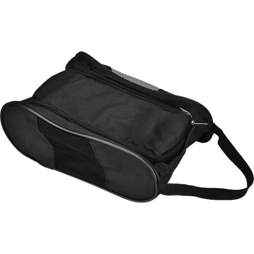 Portable Breathable Golf Shoes Bag Case Pocket Pouch Storage Sports Accessory Made Of Tear-Resistant Nylon Material Durable