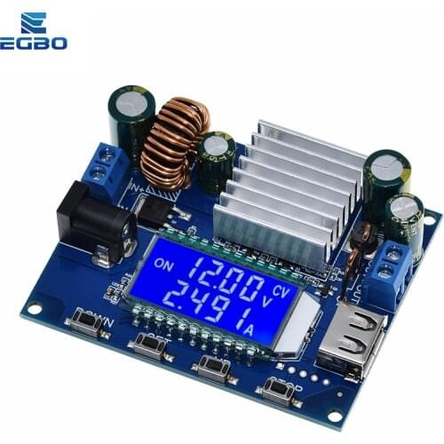 SK35L DC 0.6-30V 4A 35W 5V 6V 9V 12V 24V Boost/Buck CC CV Regulated Adjustable DC Power supply Module laboratory power supply