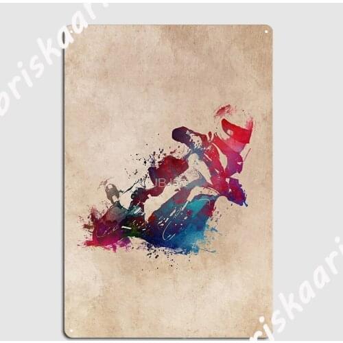Motor Racing Sport Motor Sport Metal Sign Painting Décor personalized Club Bar Club Home Tin sign Posters