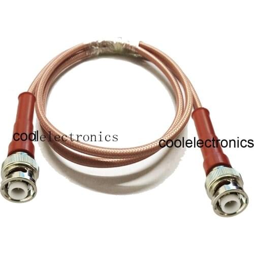 RG142 SHV 3000V 3KV BNC Male to BNC Male High Voltage Connector RF Coax Pigtail Cable 10/15/20/30/50CM 1/2/3/5/10M