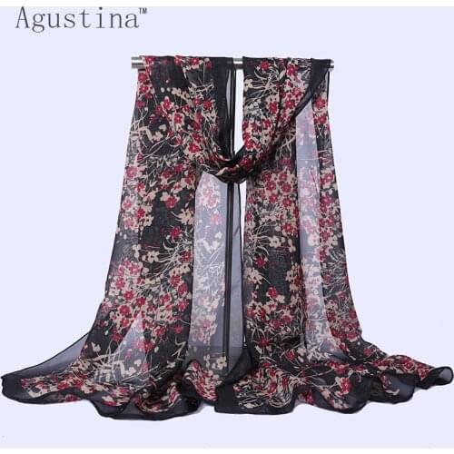 Scarf hijab chiffon scarves women shawl luxury brand designer schal sjaal luxury fashion long sandy beach foulard winter autumn