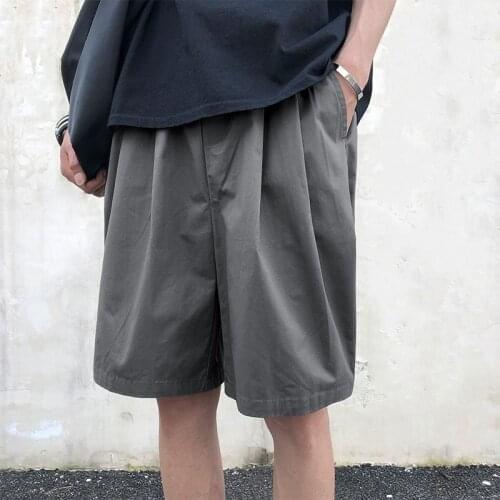 Shorts Mens Summer Shorts Trendy Student Korean-Style Loose Ins Beach Sports Casual Mens Pants 5-Point Shorts