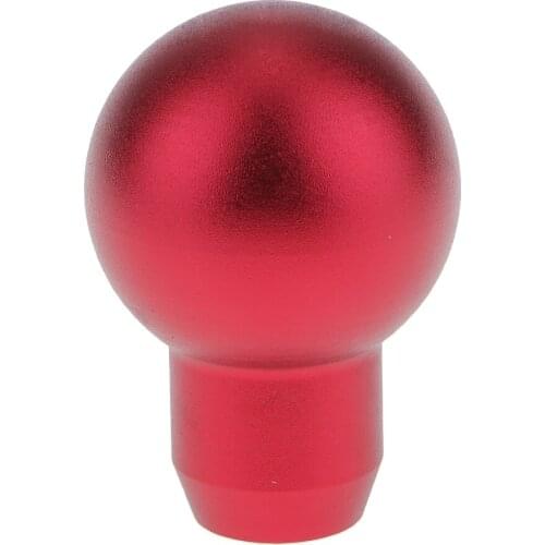 Red-Matte Universal Aluminum Gear Shift Knob for MT Manual Car Auto