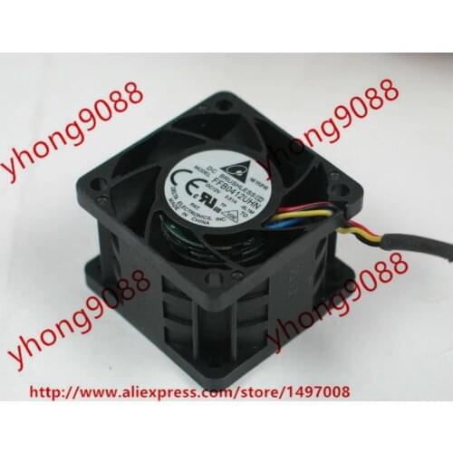Delta Electronics FFB0412UHN 8L1M DC 12V 0.81A 40x40x28mm Server Cooling Fan