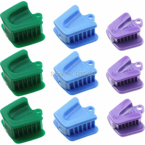 3Sets Dental Equipments Silicone Rubber Large / Medium / Small Size Mouth Opener Dentist Materials Intraoral Supporting Device