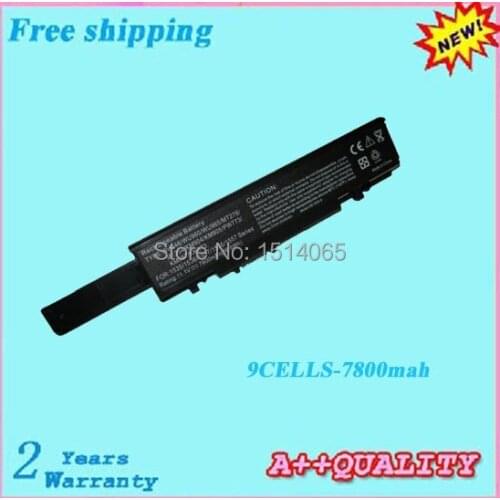 7800mah 9CELLS 1535 Laptop Battery For DELL 312-0701 312-0702 RM803 RM804 WU946 WU959 WU960 WU965 Notebook battery