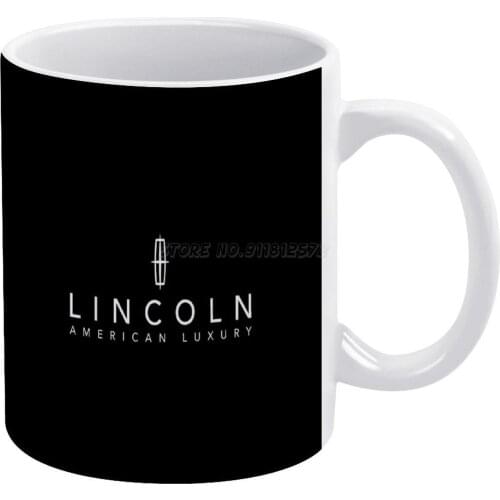 Lincoln Merchandise White Mug 11 Oz Funny Ceramic Coffee/Tea/Cocoa Mug Unique Gift Lincoln Lincoln Lincoln Lincoln Stuff Lincoln