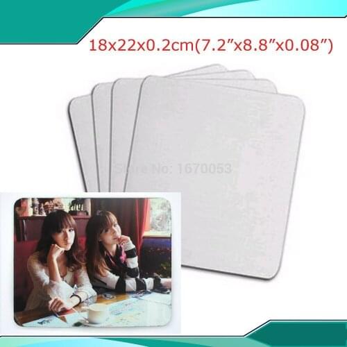 Free Ship18cmx22cmx0.2cm 10 pieces/lot Rubber Quality Pad, Wholesale Price Pads for Schools,Blank White Pad