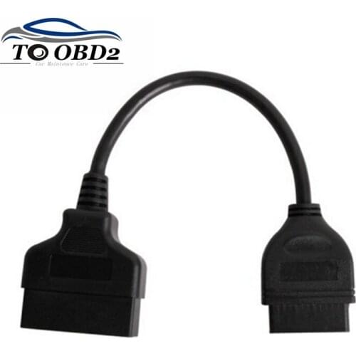 FREE SHIPPING For Toyota 22Pin Male to OBD2 16Pin Female OBD Connecting Cable Diagnostic Adapter For Toyota 22 Pin