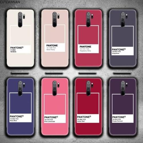 Caliente Pantone Phone Case for Redmi 9A 8A 7 6 6A Note 9 8 8T Pro Max Redmi 9 K20 K30 Pro