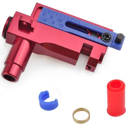 CNC 7075 Aluminum Airsoft Armas Pistola AK Hop Up Metal Air Chamber Set For AEG Ver.3 Gear Box W/ Bucking & Nub AEG Gun Set