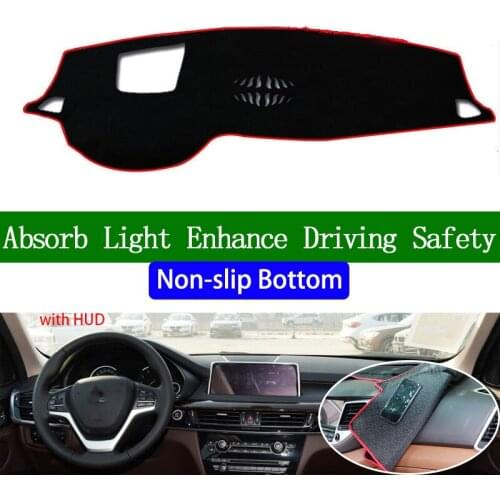 For BMW X5 2014 2015 2016 2017 2018 Non-slip Bottom Dashboard Cover Car Decals Car Stickers Interior Car Accessories