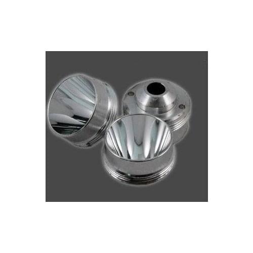 #YITV-22 Led Reflective Cup, Size: 22X16mm, Angle: 15 deg, Clean Surface, Materials: Aluminum, Match: CREE XM-L