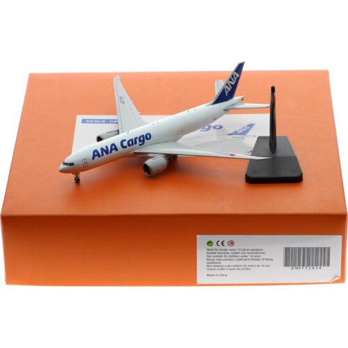 1:400 Alloy Collectible Plane JC Wings EW4772010 All Nippon Airways ANA Cargo Boeing 777-200LRF Diecast Aircraft Model JA771F