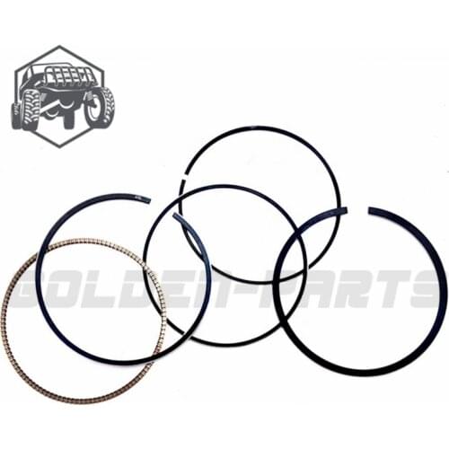 Piston Ring Set Assy for Hisun 500 Four Wheel Motors Engine Parts Quad Dune Buggy Massiom Menards MSU YS Bennche