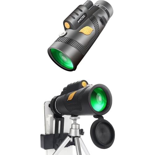 12x50 Monocular High Power Night Vision Zoom Monocular Scope with Compass for Bird Watching Hunting Traveling Concert#20