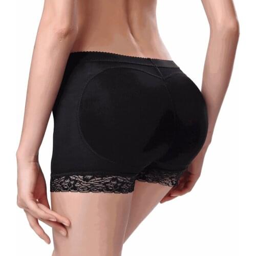 New Product Mesh Breathable Mid-waist Buttock Fake Butt Comfortable Natural Hip-lifting Panties Hip-hip Plastic Pants Slimming