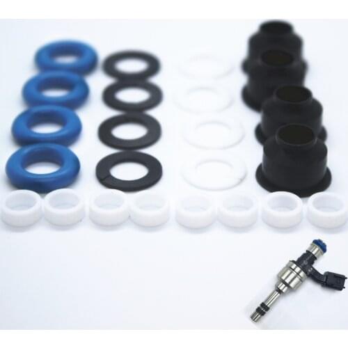 Whole Sale 4Sets GDI Fuel Injector Repair Kits For 2013-2017 Cadillac ATS CTS GMC Chevrolet Camaro 3.6L Engine Part 12634126
