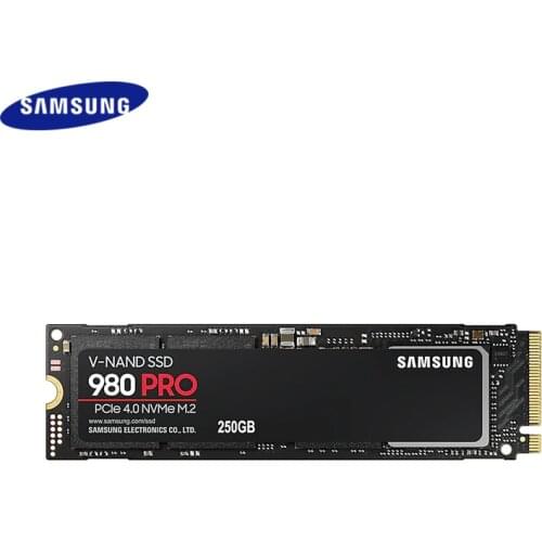 Original SAMSUNG SSD 980 Pro NVME M.2 PCIe 4.0 250GB 500GB 1TB Internal Solid State Drive Storage Disk Hard Drive For Computer
