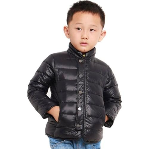 2-7 years boys girls winter down Coat 90% white duck down kids down childrens parkas Warm winter clothing hot sale classic