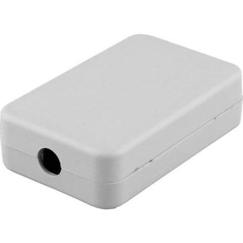 Plastic Portable Power Shells Junction Box Cases - Grey 55mm x 35mm x 15mm