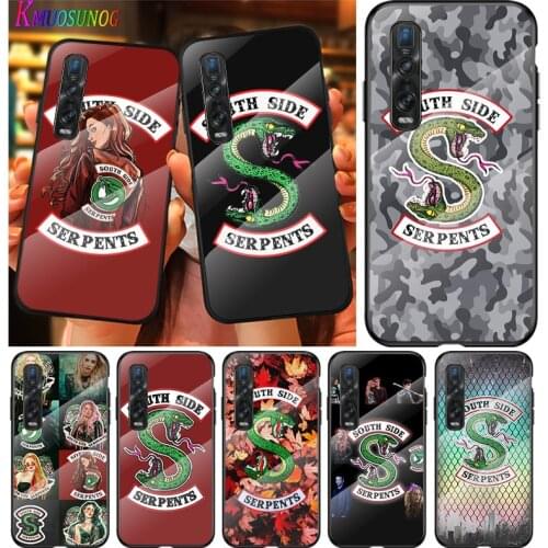 Riverdale Southside For OPPO A9 2020 A52 Find X2 Lite Realme 7 7i C3 XT 6 5 Pro Tempered Glass Cover Phone Case